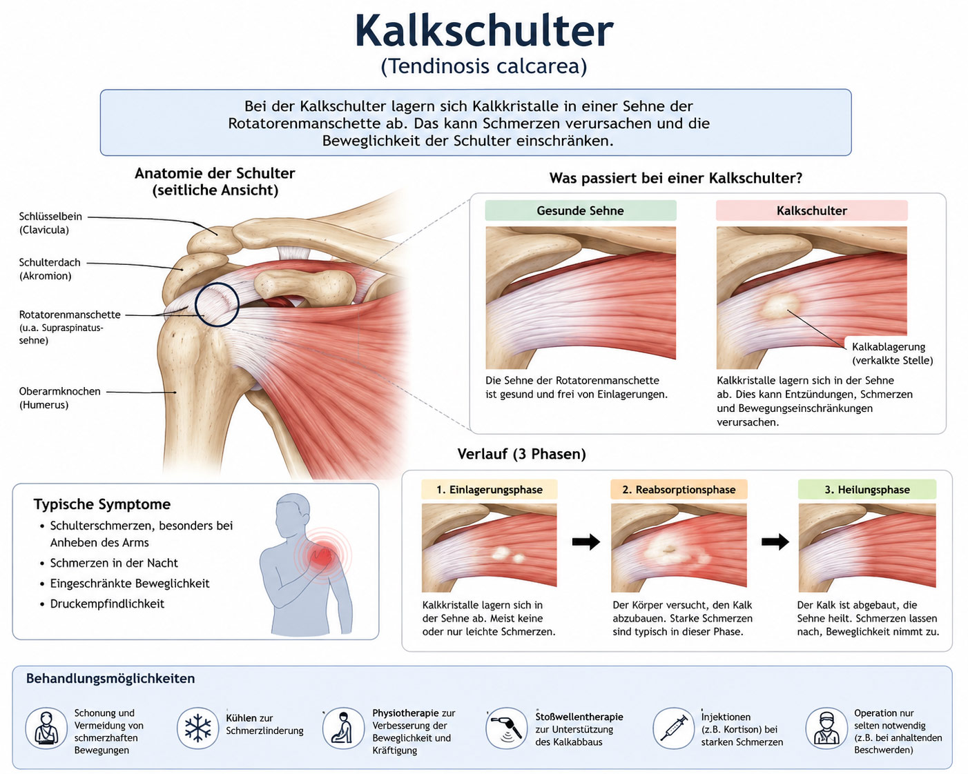 Kalkschulter behandeln